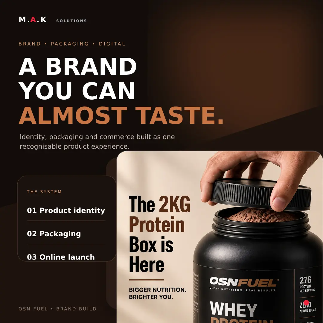 OSN Fuel brand and website system